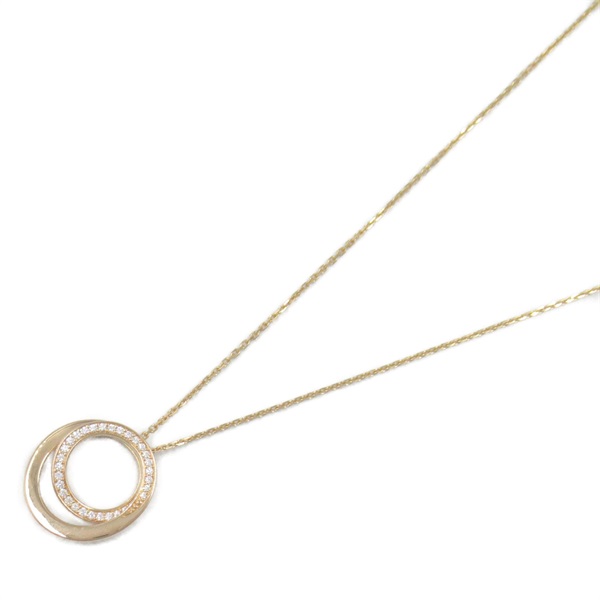 CARTIER Ethancel Necklace Diamond Pendant 18KPG Pink Rose Gold Used women