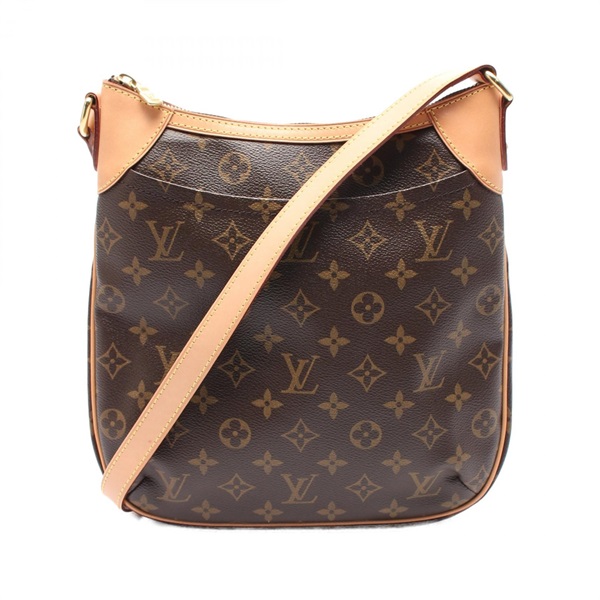 LOUIS VUITTON Odeon PM Shoulder Bag M56390 Monogram canvas Brown Used Women LV