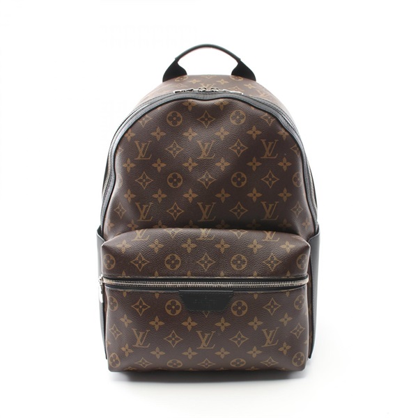 LOUIS VUITTON Discovery Backpack PM M46684 Monogram macassar canvas Black used