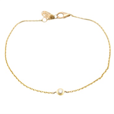 CARTIER D'amour Bracelet XS 18KPG Pink Rose Gold Diamond Used Women