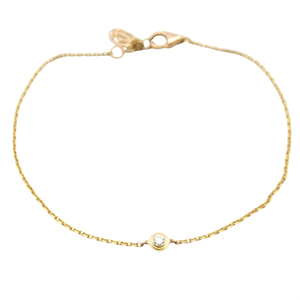 CARTIER D'amour Bracelet XS 18KPG Pink Rose Gold Diamond Used Women