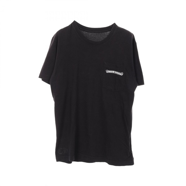 CHROME HEARTS USA LOGO T-shirt #M 2212-304-0070 cotton Black Used mens