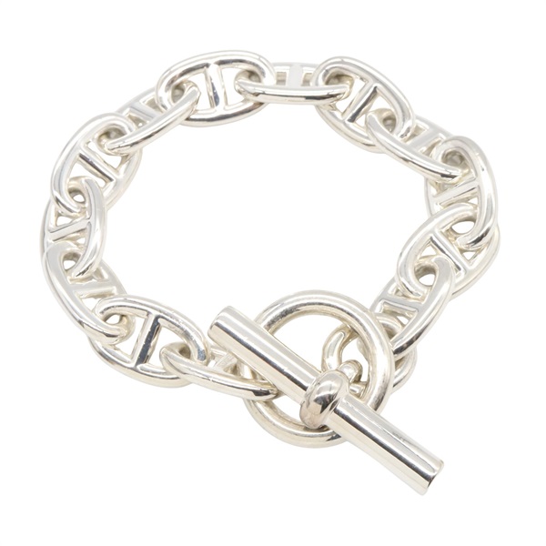 HERMES Chaine dancre Bracelet TGM 13 links Silver925 Used unisex