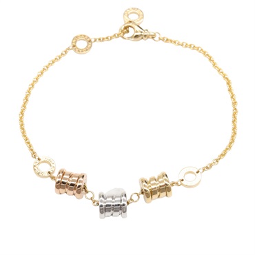 BVLGARI B-zero 1 Three Element Bracelet 18KYG 18KWG 18KPG Three gold used Unisex