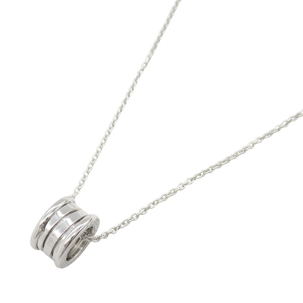 BVLGARI B-zero1 Necklace Pendant 18KWG White Gold Used women