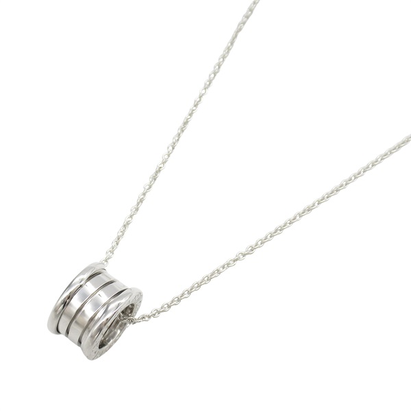 BVLGARI B-zero1 Necklace Pendant 18KWG White Gold Used unisex women