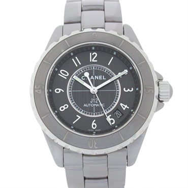 CHANEL J12 Chromatic 1.5 Wrist Watch H2979 Automatic titanium ceramic Used mens