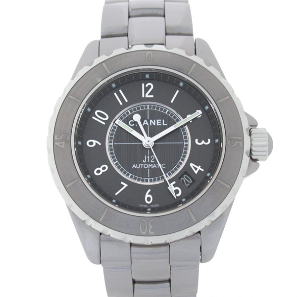 CHANEL J12 Chromatic 1.5 Wrist Watch H2979 Automatic titanium ceramic Used mens