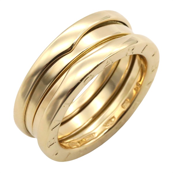 BVLGARI B-zero1 Ring 2 bands 18KYG Yellow Gold Used unisex US size 5.5 #51