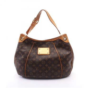 LOUIS VUITTON Galliera PM Monogram Shoulder Bag M56382 PVC Brown Used Women