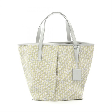 MORABITO Autograph PM Hand Tote Bag canvas leather Gray Multicolor Used Women