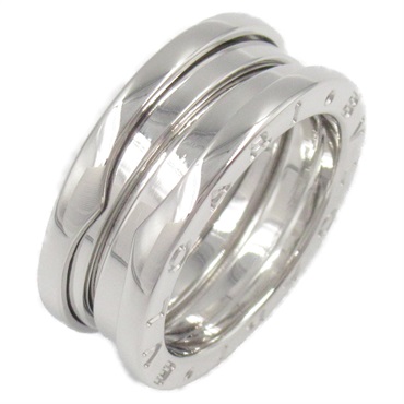 BVLGARI B-zero1 Ring 18KWG White Gold Used unisex US size 6 #52
