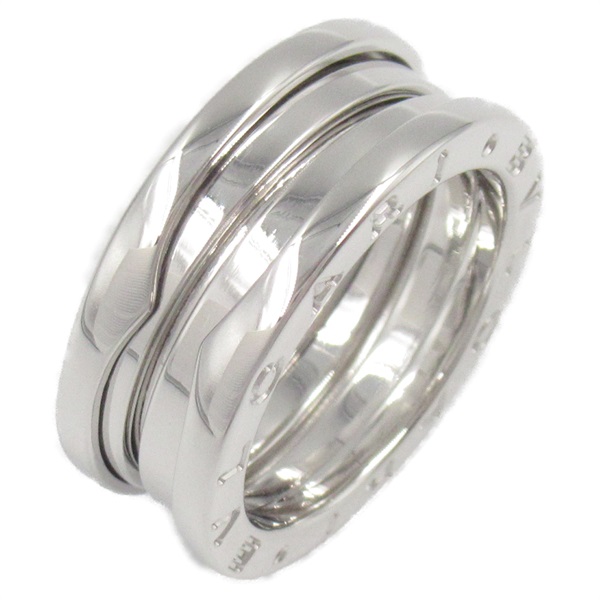 BVLGARI B-zero1 Ring 18KWG White Gold Used unisex US size 6 #52