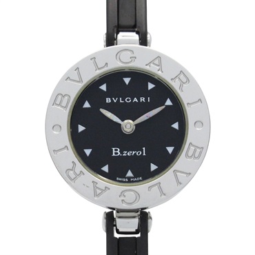 BVLGARI B-zero1 Wrist Watch BZ22S Quartz Stainless Steel Rubber belt Used Women