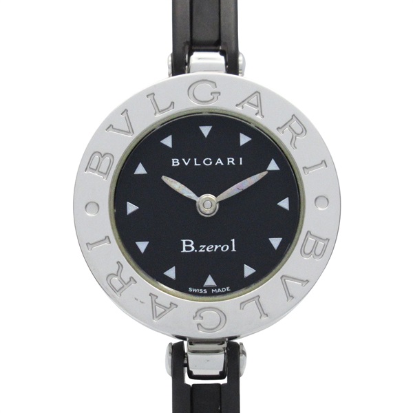BVLGARI B-zero1 Wrist Watch BZ22S Quartz Stainless Steel Rubber belt Used Women