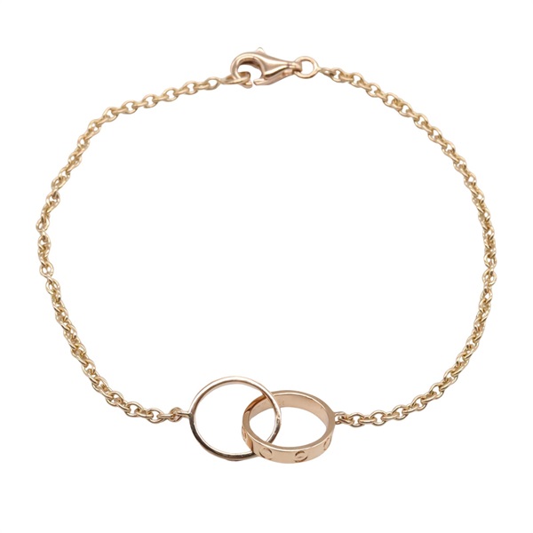 CARTIER Baby love bracelet 18KPG Pink Rose Gold Used Women