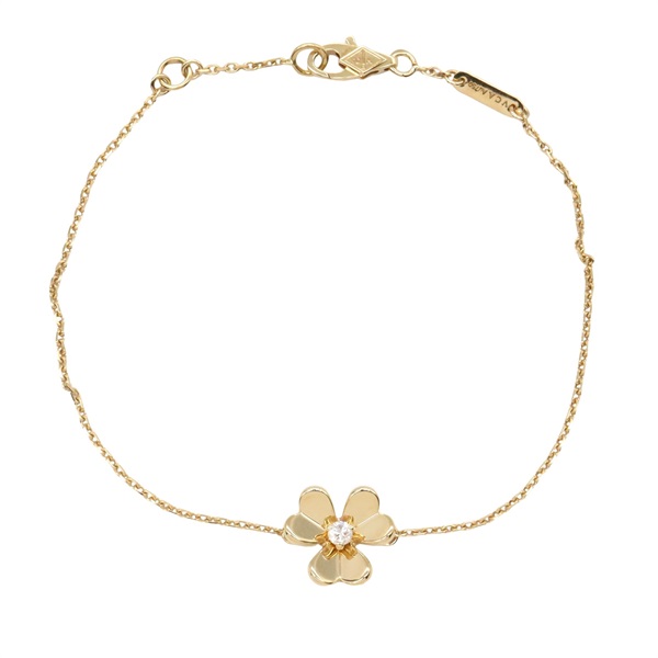 Van Cleef & Arpels Frivole Bracelet Diamond 18KYG Yellow Gold Used Women