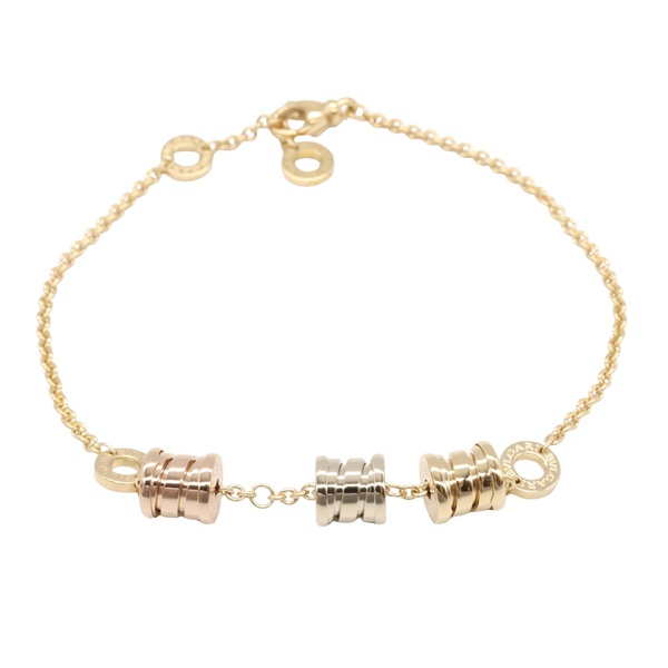 BVLGARI B-zero1 Element Bracelet 18KYG Yellow 18KPG 18KWG Three gold used unisex