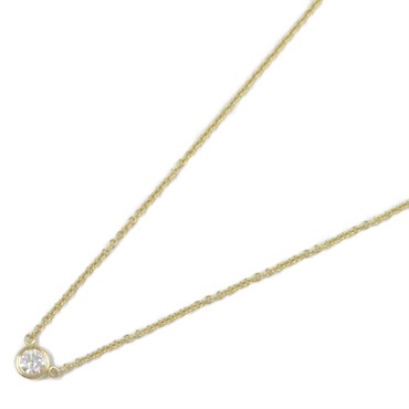 TIFFANY＆CO By the Yard Diamond Necklace 18KYG Yellow Gold Used Women Pendant