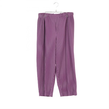 HOMME PLISSE ISSEY MIYAKE Pants polyester Purple White Size 3 Used mens
