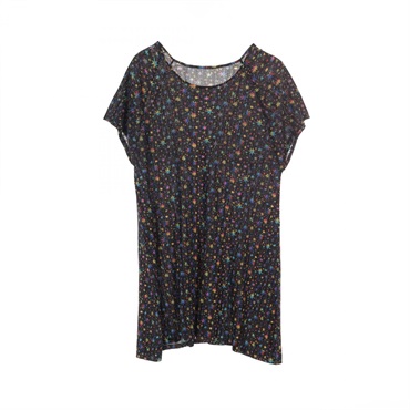 PLEATS PLEASE Dress PP23-FH345 polyester Black Multicolor Size 3 Used Women