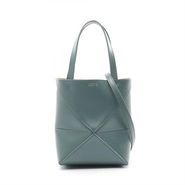 LOEWE PUZZLE FOLD TOTE MINI 2way shoulder crossbody Bag A657V25X014535 leather