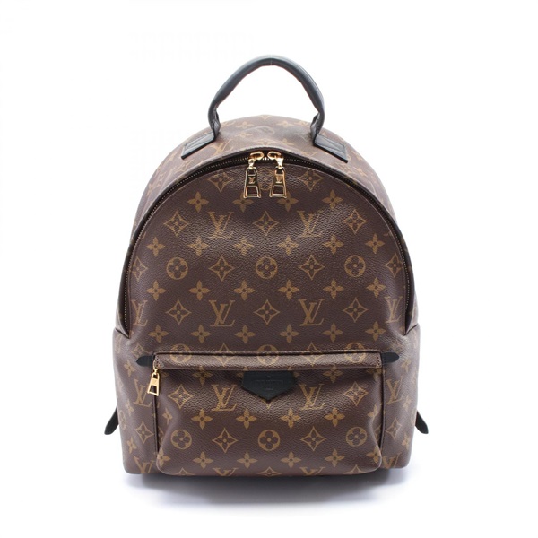 LOUIS VUITTON Palm Springs Backpack MM M41561 Monogram canvas Brown Used Women