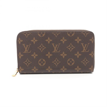 LOUIS VUITTON Zippy Organizer Around long wallet purse M62581 Monogram brown LV