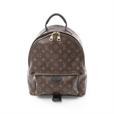 LOUIS VUITTON Palm Springs Backpack MM Rucksack M44874 Monogram leather brown