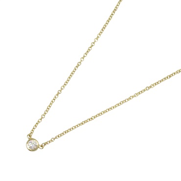 TIFFANY＆CO By the Yard Diamond Necklace 18KYG Yellow Gold Used women
