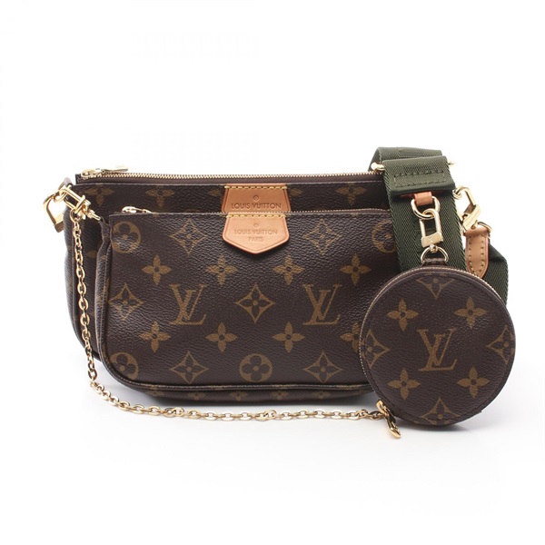 LOUIS VUITTON Multi Pochette Accessoires chain Shoulder Bag M44813 Monogram LV