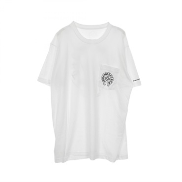 CHROME HEARTS Horseshoe print T-shirt #XL short sleeves cotton White Used mens