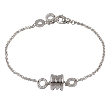 BVLGARI B-zero1 Element Bracelet 18KWG White Gold Used Women