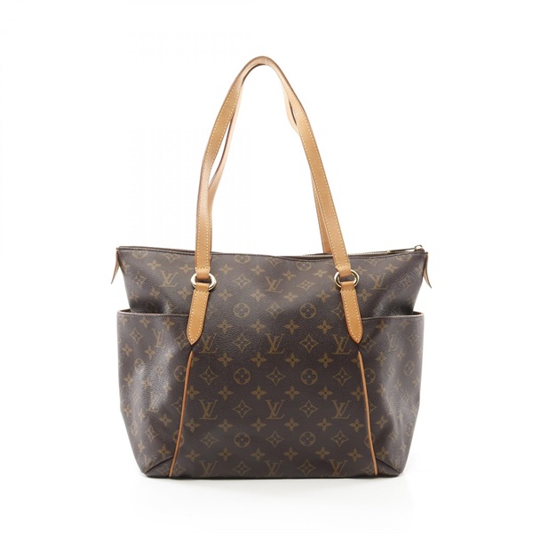 LOUIS VUITTON Totally MM Shoulder Tote Bag M56689 Monogram canvas Brown Used LV