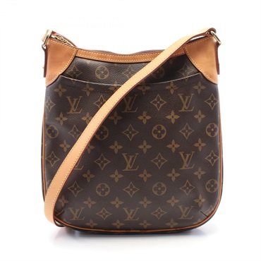 LOUIS VUITTON Odeon PM Shoulder crossbody Bag M56390 Monogram leather Brown Used