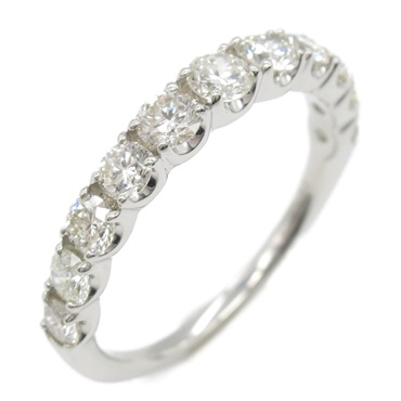 JEWELRY Diamond Ring Pt950 Platinum Used women US size 6.5