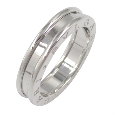 BVLGARI B-zero1 ring 1 band 18KWG White Gold Used unisex US size 6.5 #53