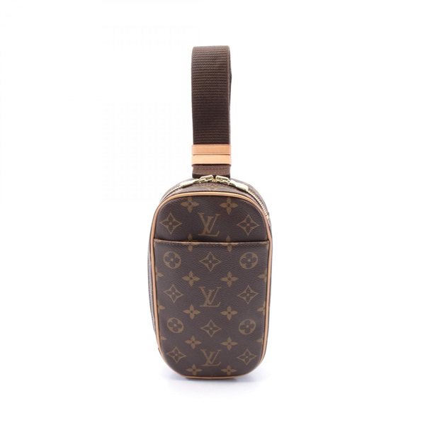 LOUIS VUITTON Pochette Gange Waist bum belt bag M51870 Monogram leather Brown LV