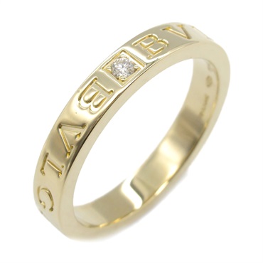 BVLGARI B-zero 1 Ring 1P Diamond 18KYG Yellow Gold Used US size 9.75