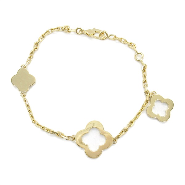 Van Cleef & Arpels Byzantine Alhambra Bracelet 18KYG Yellow Gold Used women
