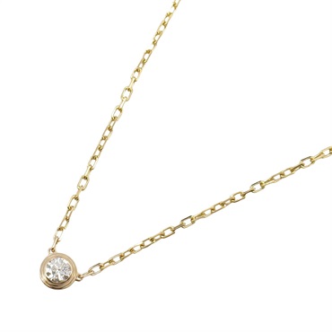 CARTIER d'Amour Necklace SM 18KPG Pink Rose Gold Diamond Used women pendant