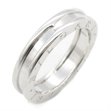 BVLGARI B-zero1 Ring 1 band 18KWG White Gold Used unisex US size 7.5 #56