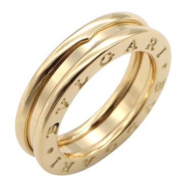 BVLGARI B-zero1 Ring 1 band 18KYG Yellow Gold Used unisex #49 US size 5
