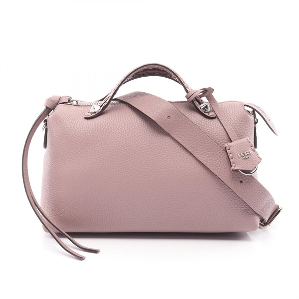 FENDI BY THE WAY SOFT MEDIUM Selleria Handbag 8BL155ASU2F1QHN leather Purple NEW