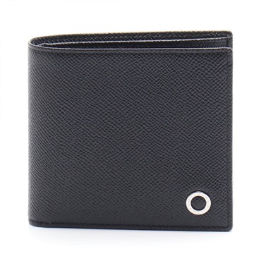 BVLGARI Bulgari Bulgari Man Bi-fold wallet purse 30396 leather Black NEW mens
