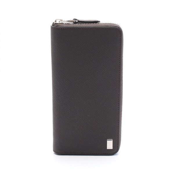 Dunhill Around long wallet purse 23F2P15PS201R leather Brown NEW mens