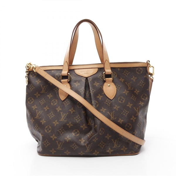 LOUIS VUITTON Palermo PM Shoulder Handbag M40145 Monogram canvas Used Women LV