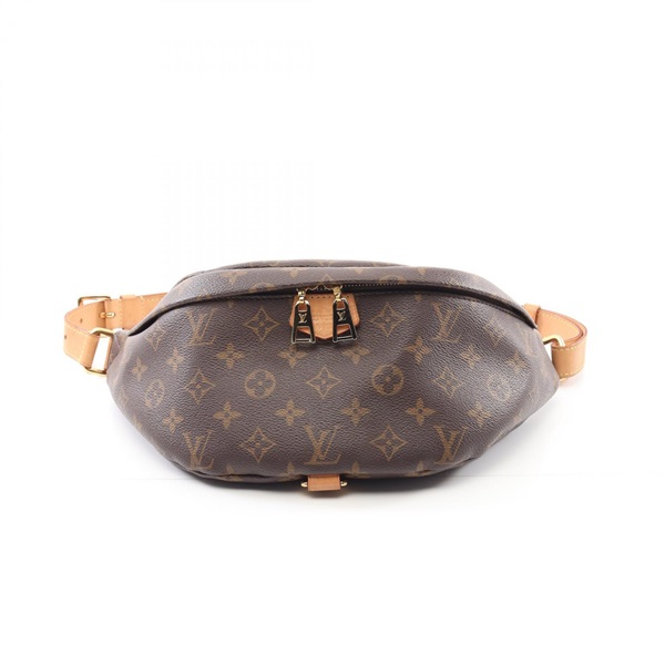 LOUIS VUITTON Bum Waist belt bag M43644 Monogram leather Brown Used