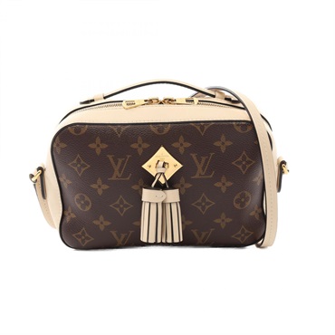 LOUIS VUITTON Saintonge Shoulder crossbody Bag M43559 Monogram leather Brown