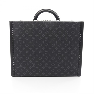 LOUIS VUITTON President Crassol 45 Business bag Monogram eclipse canvas Black LV